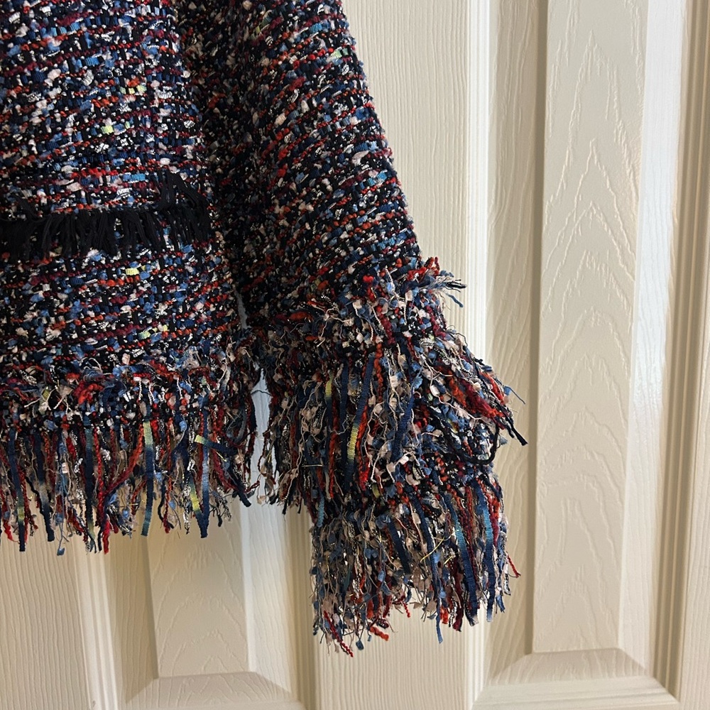 Multicolor Tweed Jacket - Picture 3 of 10